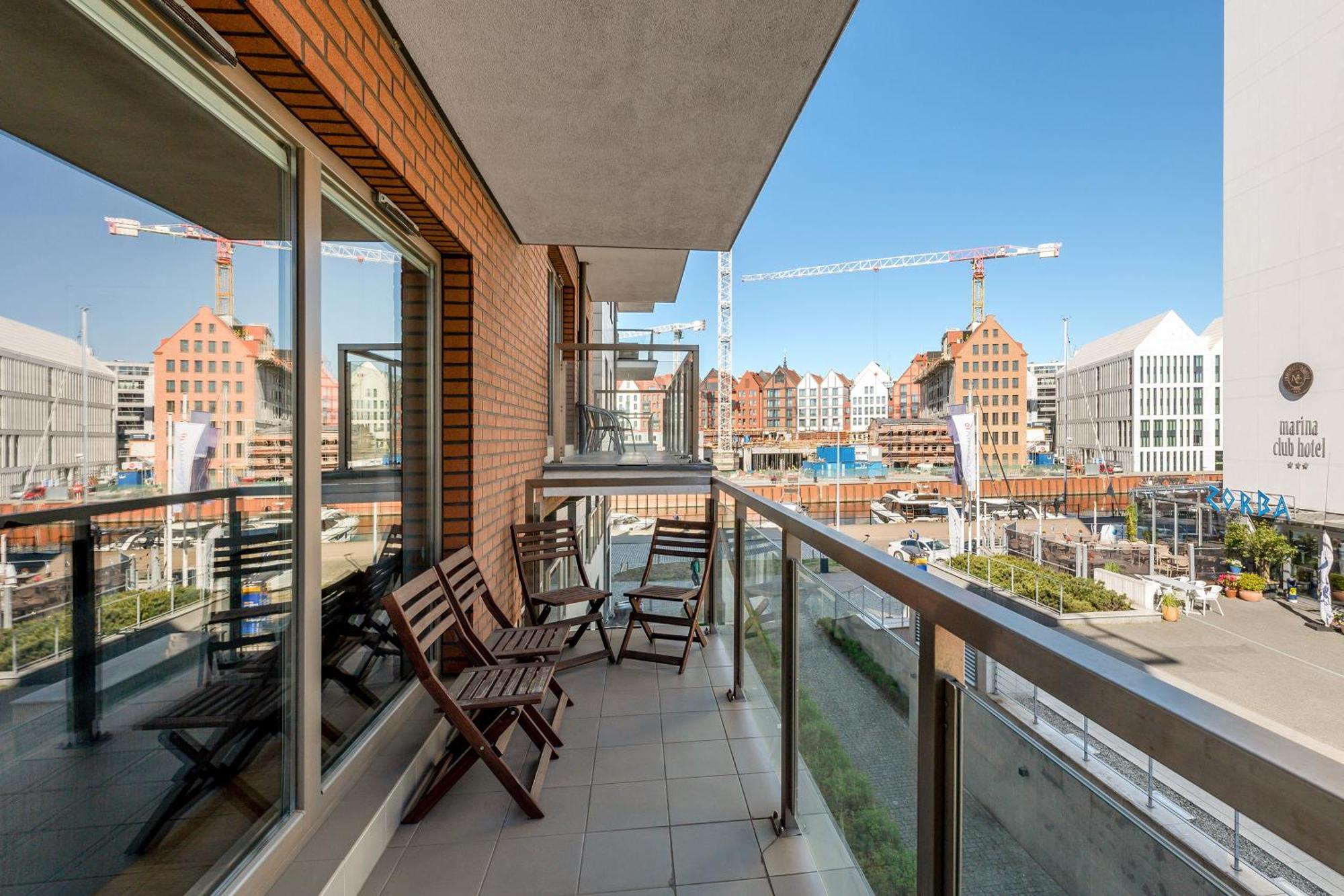Waterlane Riverside - Spa, Pool, Gym & Parking By Downtown Apartments Gdansk Habitación foto