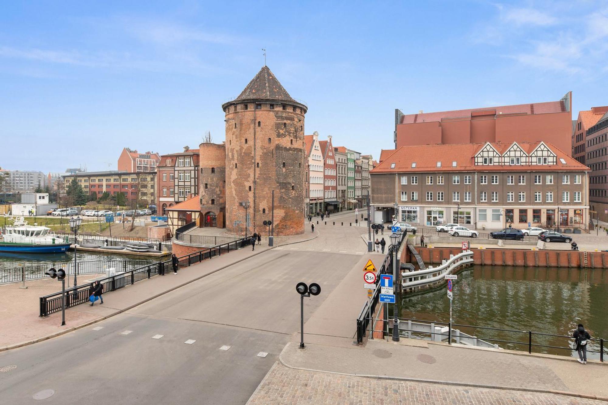 Waterlane Riverside - Spa, Pool, Gym & Parking By Downtown Apartments Gdansk Exterior foto