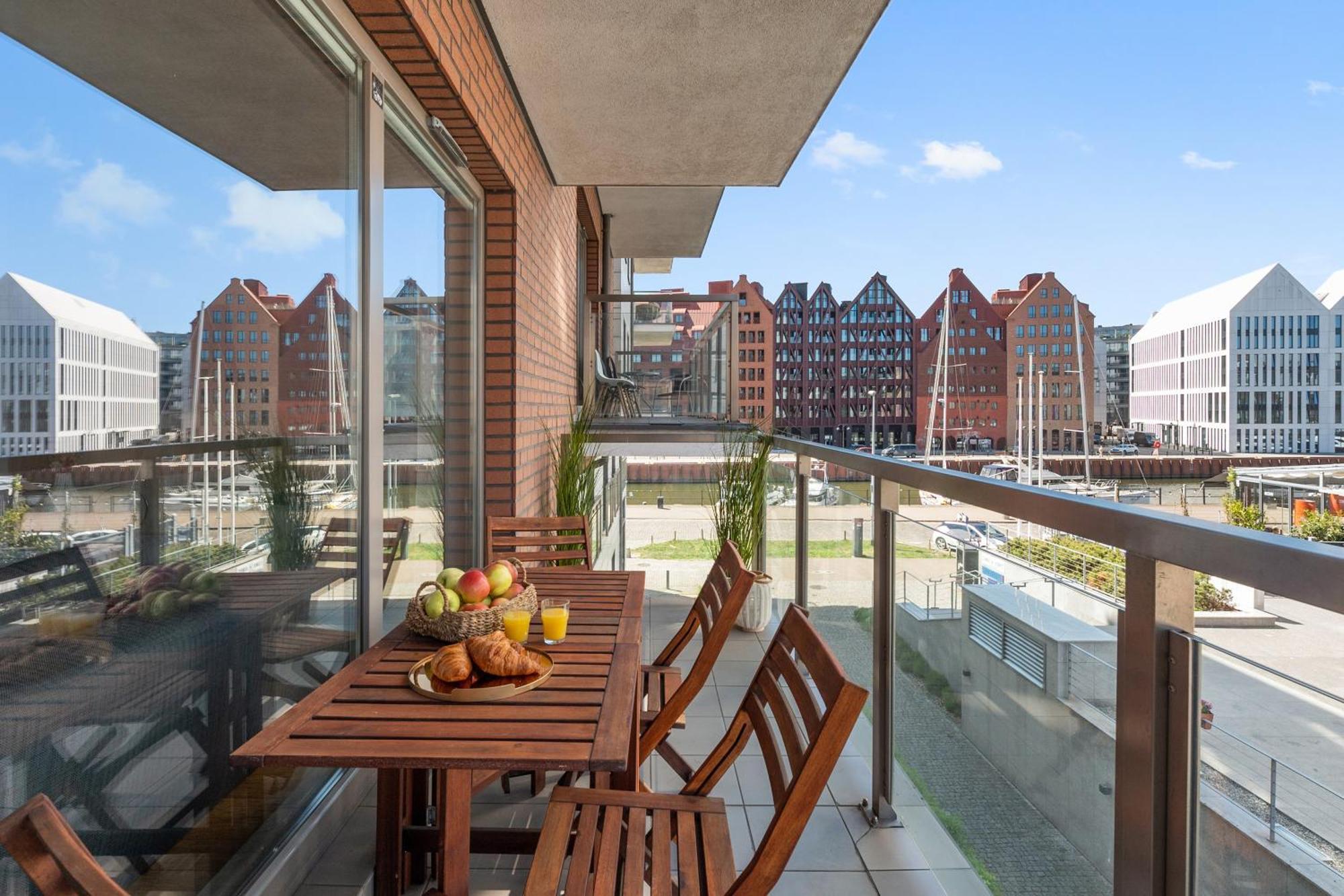 Waterlane Riverside - Spa, Pool, Gym & Parking By Downtown Apartments Gdansk Exterior foto