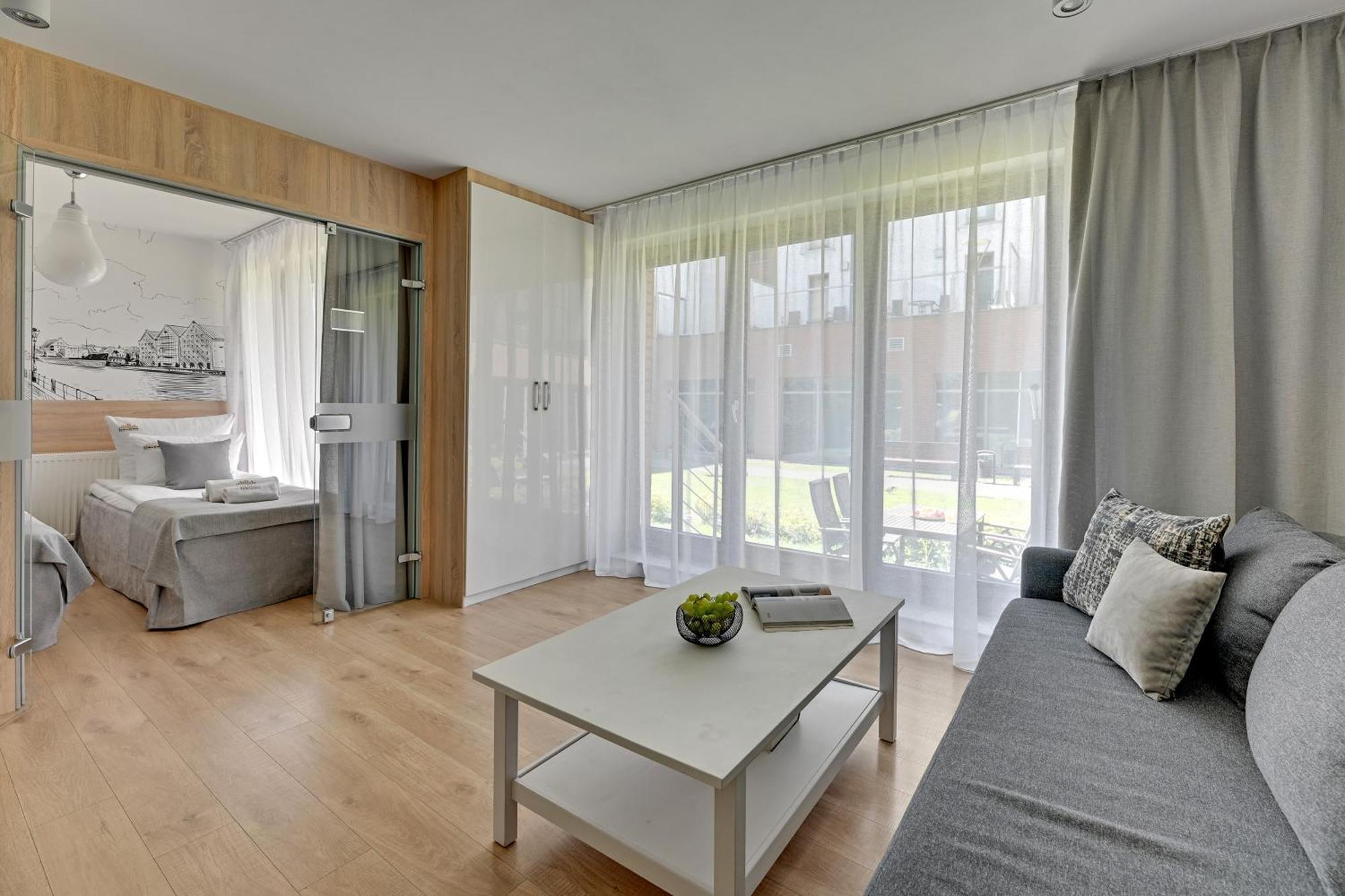 Waterlane Riverside - Spa, Pool, Gym & Parking By Downtown Apartments Gdansk Exterior foto
